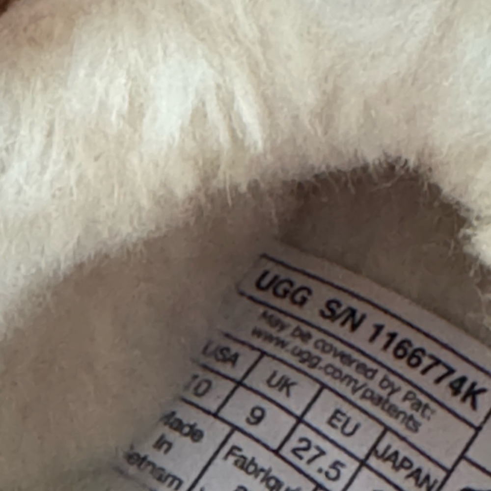 UGG Tan Kids Slippers - Picture 2 of 4